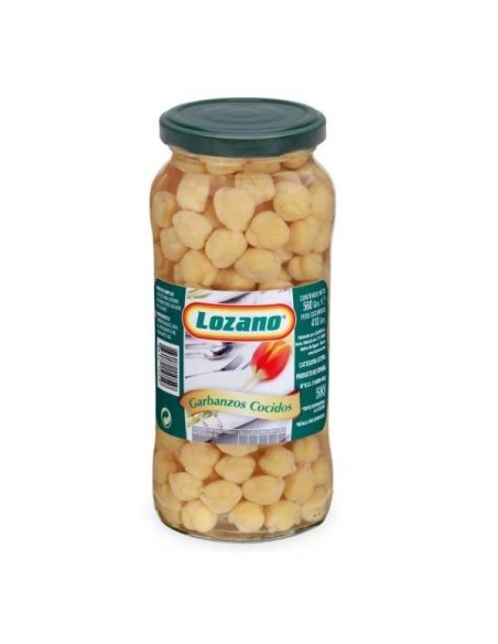 GARBANZOS LOZANO TARRO 560 GRS.