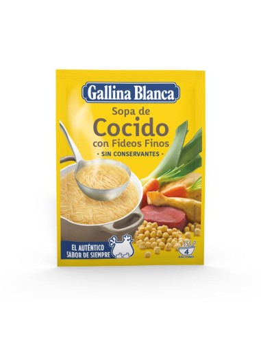 GALLINA BLANCA SOPA COCIDO SOBRE 85GR