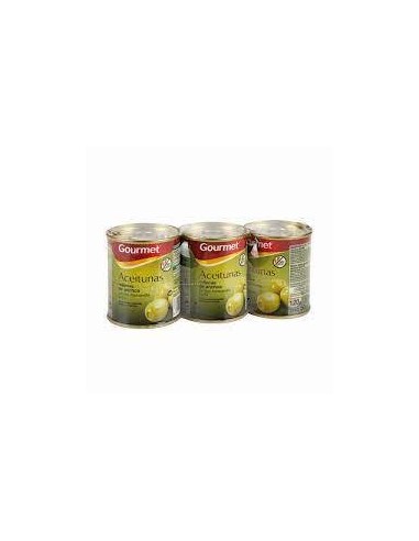 GOURMET ACEITUNAS RELLENAS LATA P-3