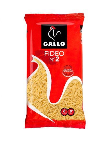 GALLO PASTA FIDEO Nº2 250GR