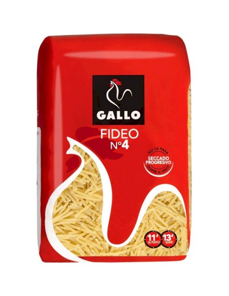 PASTA GALLO FIDEO Nº4 450G+30%