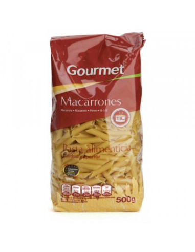 GOURMET PASTA MACARRONES 500GR