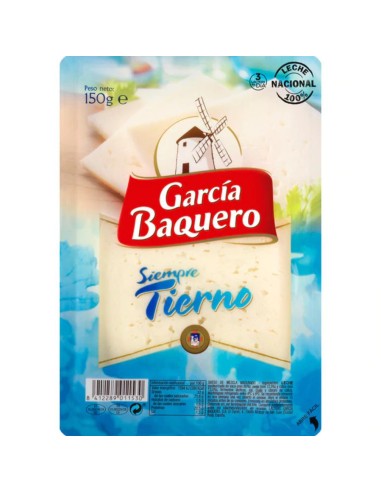 QUESO LONCHAS G.BAQUERO TIERNO 150 GRS