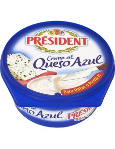 QUESO CREMA PRESIDENT AZUL 125 GR.