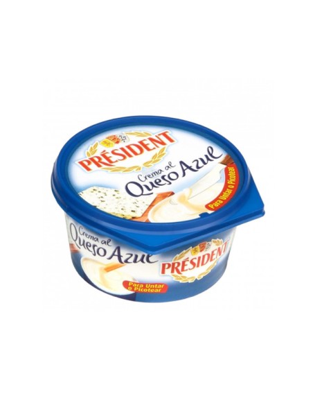 QUESO CREMA PRESIDENT AZUL 125 GR.