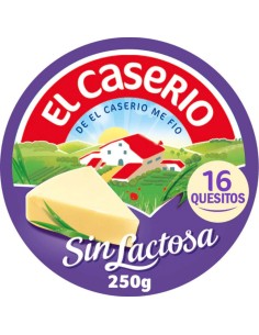 QUESO PORCI. EL CASERIO SIN LACTOSA 16 U