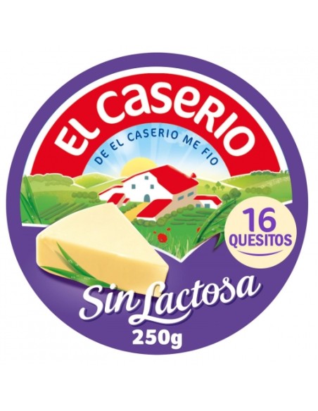 QUESO PORCI. EL CASERIO SIN LACTOSA 16 U