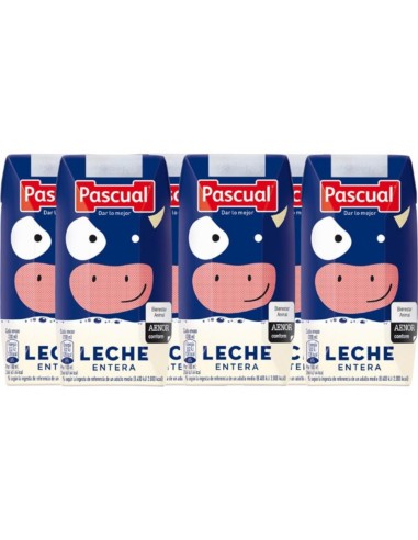 LECHE PASCUAL SEMI 188 ML PAK 6