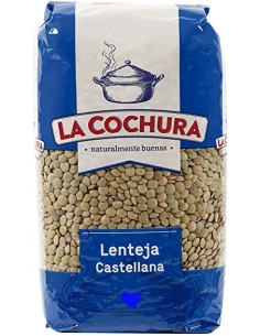LENTEJAS LA COCHURA CASTELLANA BOLSA 1/2