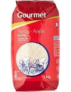 GOURMET ARROZ EXTRA BOLSA 1KG