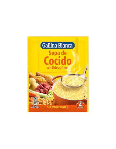 GALLINA BLANCA SOPA COCIDO SOBRE 85GR