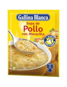 GALLINA BLANCA SOPA POLLO MARAVILLA SOBRE 85GR