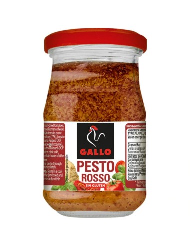 GALLO SALSA PESTO ROSO 190G