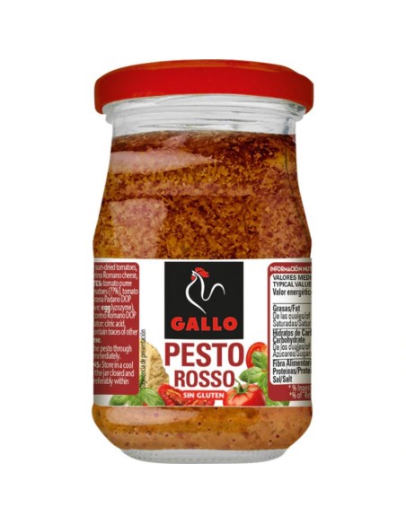 GALLO SALSA PESTO ROSO 190G