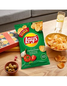 LAYS PATATAS SABOR CAMPENSINAS BOLSA 210GR