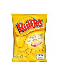 RUFFLES PATATAS YORK QUESO 133GR