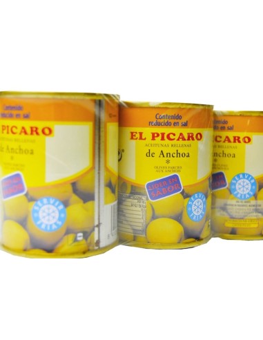 ACEITUNAS PICARO RELLENAS PK-3 1/8 150G