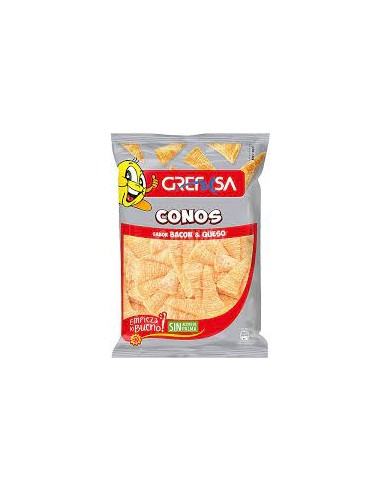 GREFUSA CONOS BACON QUESO 100 GR