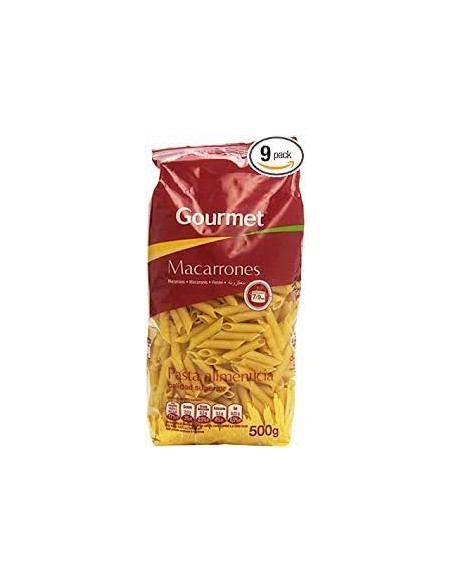 GOURMET PASTA MACARRONES 500GR