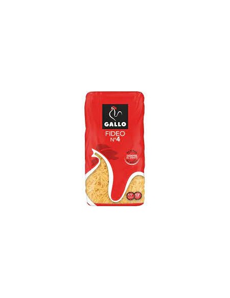 PASTA GALLO FIDEO Nº4 450G+30%