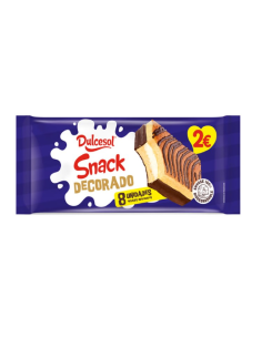 SNACK DULCESOL DECORADO 8 UNDS.