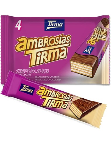 AMBROSIA TIRMA  CHOCOLATE CON LECHE 86GR.
