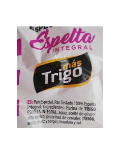 PAN TOSTADO MASTRIGO ESPELTA 175 GRS
