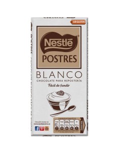 NESTLE POSTRES CHOCO.BLANCO 180 GR
