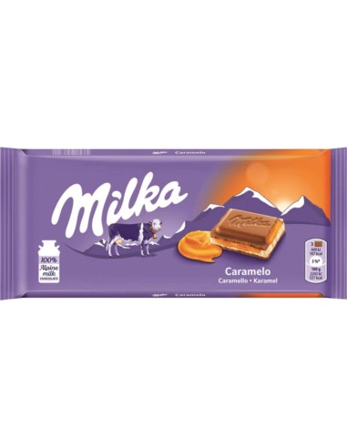 MILKA CHOCOLATE CARAMELO 100GR