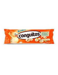 CONGUITOS CHOCO.BLANCO  BOLSA 70 GR