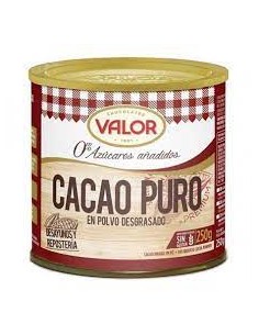 CACAO POLVO VALOR 250 GRS.