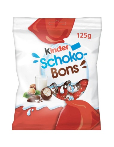 SNACK KINDER SCHOKO BONS 125G