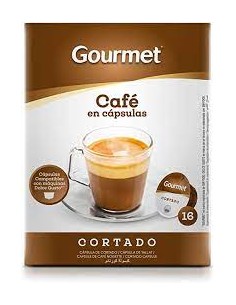 GOURMET CAFE  CORTADO CAPSULAS 16UN