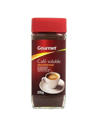 GOURMET CAFE SOLUBLE DESCAFEINADO 200GR