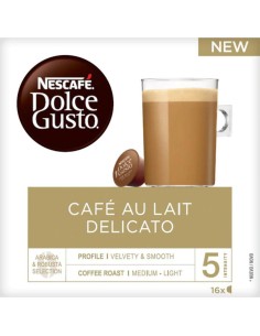 CAFE D.GUSTO C/LECHE DELICATO 16U