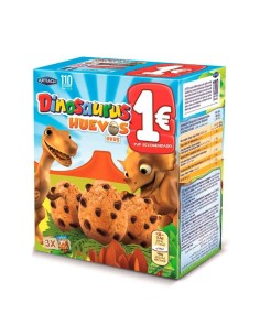 DINOSAURUS GALLETAS HUEVOS 105GR