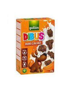 GULLON GALLETAS DIBUS MINI CACAO S/LACTOSA 250GR