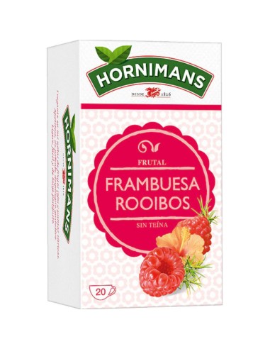 INFUSION HORNIMAS FRAMBUESA ROOIBOS 20 U