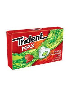 TRIDENT  MAX SPALSH FRESA-LIMÓN 22 G