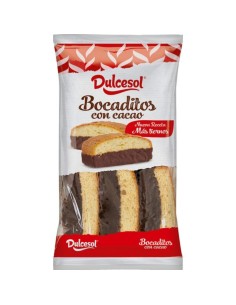 BOCADITOS CHOCO 330G/4X3U DSOL