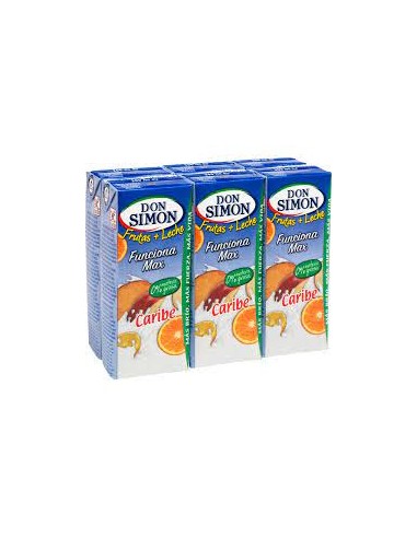 LECHE+ZUMO DON SIMON CARIBE PK-6