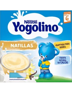 NESTLE YOGOLINO NATILLAS 4X100 MG