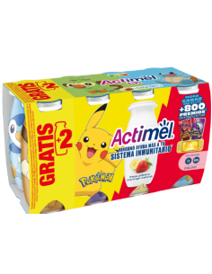 DANONE ACTIMEL FRESA PLATANO P6+2