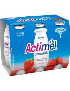 Actimel Líquido Fresa x6