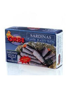 ORBE SARDINAS PICANTONAS 125GR
