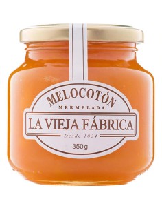 VIEJA FABRICA MERMELADA MELOCOTÓN TARRO