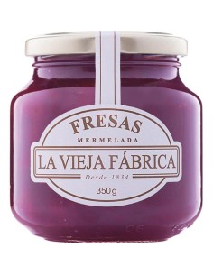 VIEJA FABRICA MERMELADA FRESA TARRO
