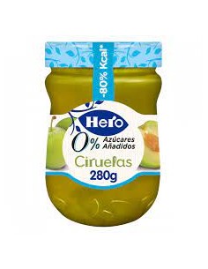 CONFITURA HERO-DIET CIRUELA 280 GRS.