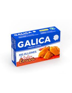 GALICA MEJILLONES EN SALSA BRAVA