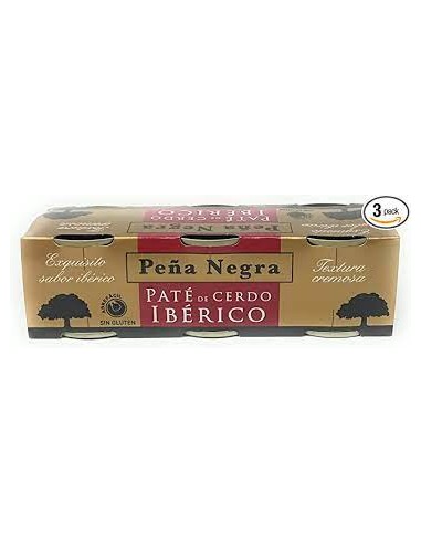 PEÑA NEGRA PATE IBERICO PACK-3